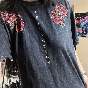 NWT Affliction Black Label Collection Graphic Tee